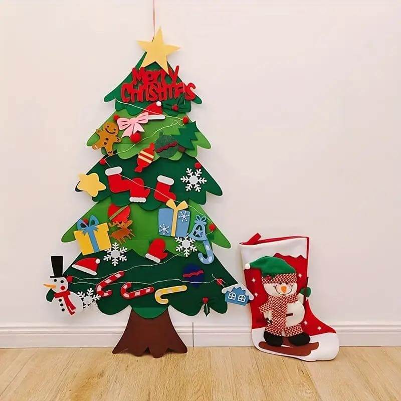 WonderTree™ - Gjør-det-selv Dekorativt Juletre for Barn